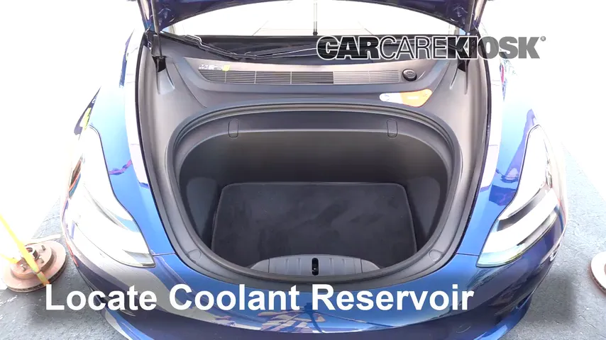 2018 Tesla 3 Electric Coolant (Antifreeze) Flush Coolant